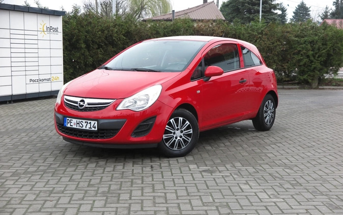 Opel Corsa cena 15900 przebieg: 160000, rok produkcji 2012 z Bierutów małe 631